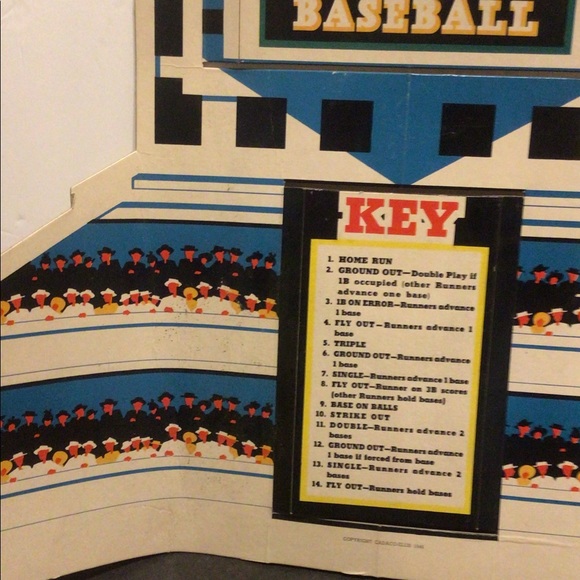 Rare 1946 Baseball Scorecard Store Advertising display - Picture 2 of 6